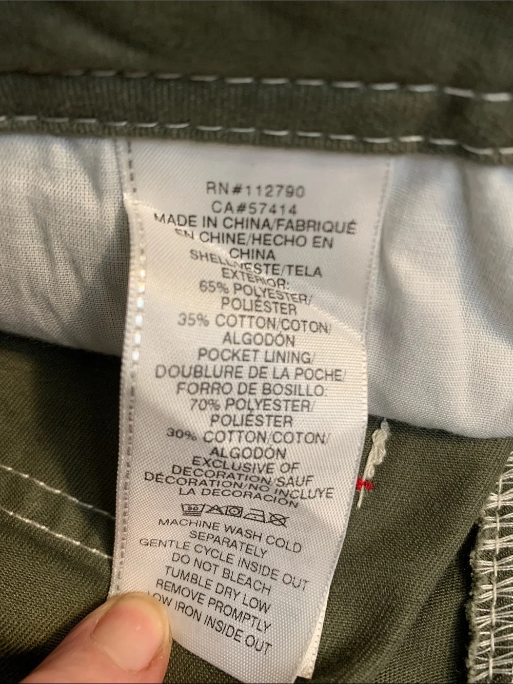 True Religion Olive Cargo Utility Pants NWT
